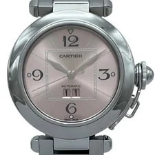 Cartier — Cartier Pasha C 35mm Big Date W31058M7 Pink #461 — Watch — resale