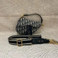 Dior — Dior Saddle Embroidered Print Magnetic Buckle - Excellent #1M0CUXS — Handbag — resale