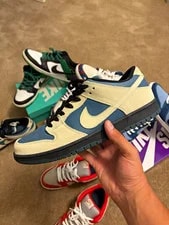 Nike SB — Nike SB Dunk Low Pro "Thunderstorm" Light / / Lace-Up Shoes — Sneaker — resale