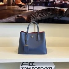 Prada — Auth Prada & Fuoco Double Medium $7,200 — Handbag — resale