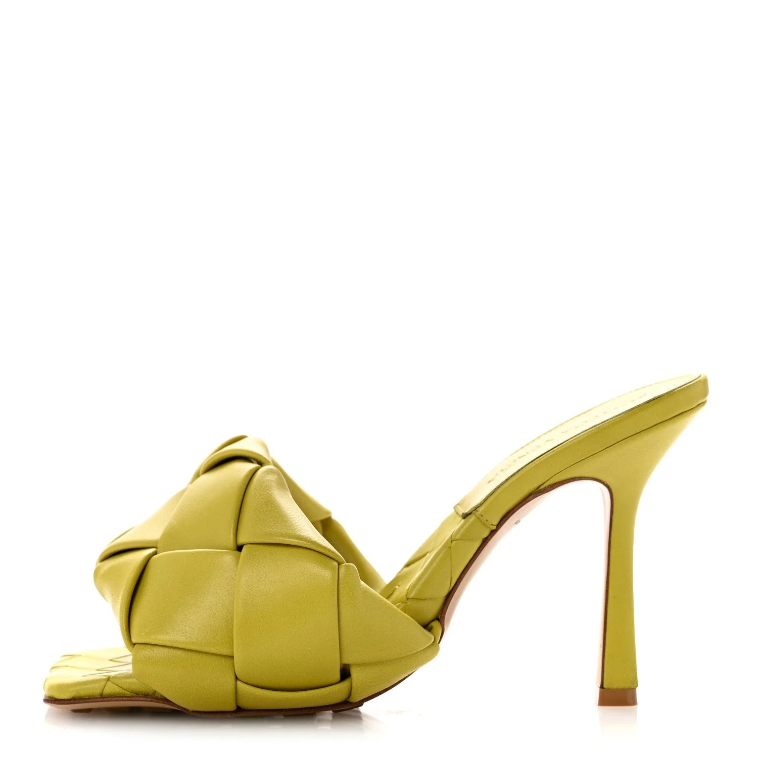 Bottega Veneta — Maxi Lido 90mm Mule 35 Acid — Designer Shoe — resale
