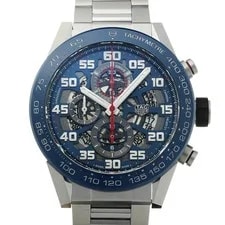 TAG Heuer — TAG Heuer Carrera CAR2A1K.BA0703 ( CAR2A1K) 45mm Blue #WW7201 — Watch — resale