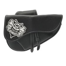 Dior — Dior Stussy Saddle Grain Body — Handbag — resale