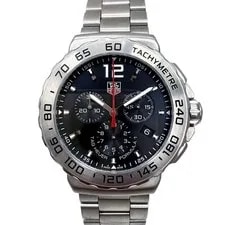Tag Heuer — TAG Heuer Formula 1 CAU1112 42mm Stainless Steel Black Dial Quartz #KN579 — Watch — resale