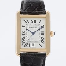 Cartier — Cartier Tank Solo XL Automatic Rose Gold Silver Dial W5200026 — Watch — resale
