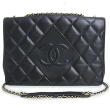 Chanel — Chanel Matelassé CC Full Flap Chain Quilted #BCB719 — Handbag — resale