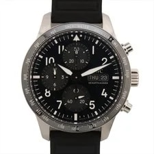 IWC — IWC Pilot Performance Chronograph 41 AMG IW388305 SS & Rubber AT Black — Watch — resale