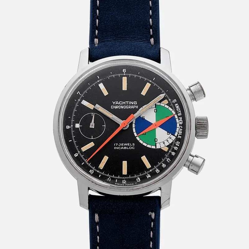 Yachting Chronograph — 1970s Yachting Chronograph 'Big Eye' Ref. 3752MA — Watch — resale