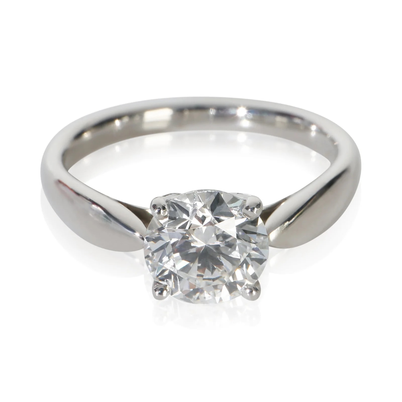 Tiffany & Co. — Tiffany & Co. 1.15 Ct Round Brilliant Harmony Engagement Ring 950 — Accessory — resale