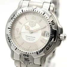 TAG Heuer — TAG Heuer WH5211 Chronometer 200M Automatic Silver Date Collectors — Watch — resale