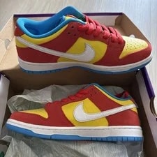 Nike SB — Size 8.5 - Nike SB Dunk Low Bart Simpson 2022 — Sneaker — resale