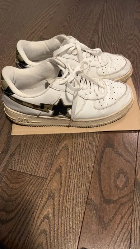 A Bathing Ape — A Bathing Ape 1st Camo / Bapesta Size 9.5 NO BOX — Sneaker — resale