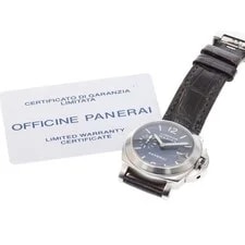 Panerai — Officine Panerai Luminor Marina PAM00070 40mm SS Blue #C21676 — Watch — resale
