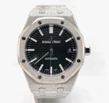 Audemars Piguet — Audemars Piguet Royal Oak Black 37mm 18k - 15454BC.GG.1259BC.03 — Watch — resale
