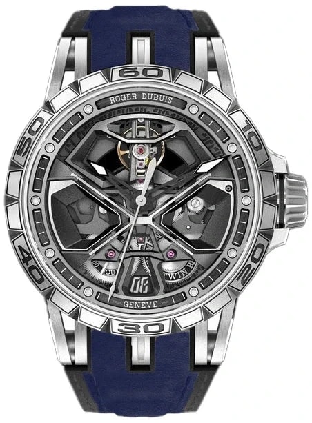Worldofluxuryus — Roger Dubuis Excalibur Spider Huracan Titanium — Watch — resale