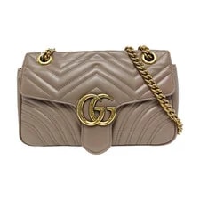 Gucci — Gucci GG Marmont Logo Flap Crossbody Small #Eijn — Handbag — resale