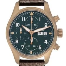 IWC — IWC Pilot Chronograph Spitfire Bronze IW387902 Card — Watch — resale