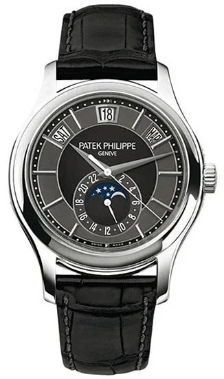 Worldofluxuryus — Patek Philippe Annual Calendar 18K White Gold ’s — Watch — resale