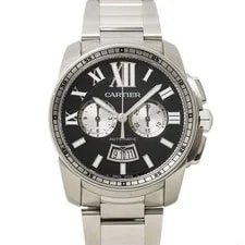 Cartier — Cartier Calibre de W7100061 Automatic Black Dial 90324709 — Watch — resale