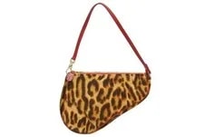 Dior — John Galliano Christian Dior Bag Leopard Unborn Calf — Handbag — resale