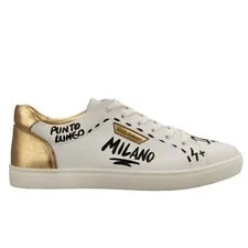 Dolce & Gabbana — Dolce & Gabbana DG Logo Painted London Low-Top — Sneaker — resale