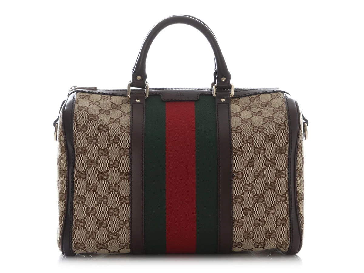 Gucci — Gucci Web Boston — Handbag — resale