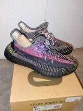Yeezy β Reflective Citrin Yeezy 350 Size 10.5 W OG Box β Sneaker β resale