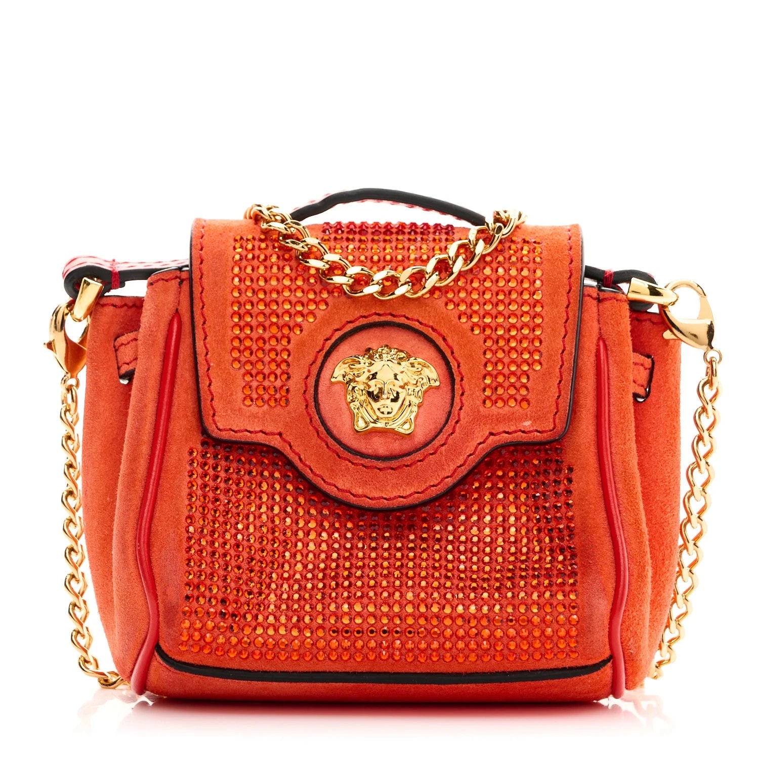 Versace — Studded Micro la Medusa — Handbag — resale