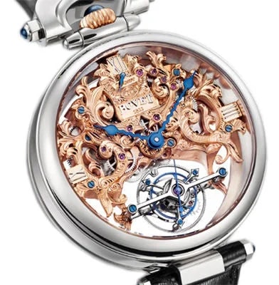 Worldofluxuryus — Bovet Amadeo Fleurier Grand Complications Tourbillon Skeleton 18K White Gold — Watch — resale