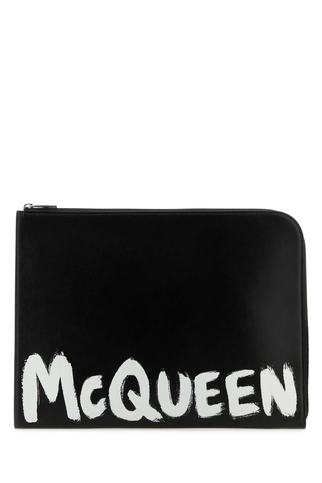 Alexander McQueen — Alexander Mcqueen Logo-Print Document Wallet — — Handbag — resale