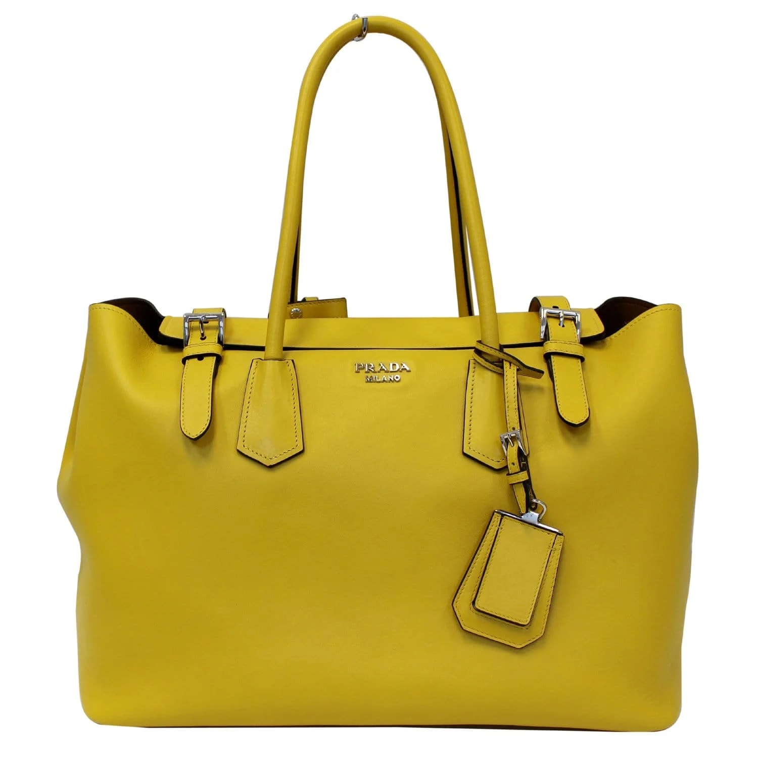 Prada — Prada City Calf Buckle - Last Call — Handbag — resale