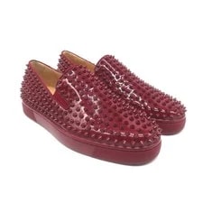 Christian Louboutin — Christian Louboutin Roller Boat Spike Slip-On Sneakers Size 41.5 NEW — Sneaker — resale