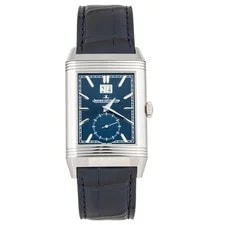 Jaeger-LeCoultre — Jaeger-LeCoultre Reverso Tribute Geographic Blue 49.4x29.9mm Q714845J Full Set — Watch — resale