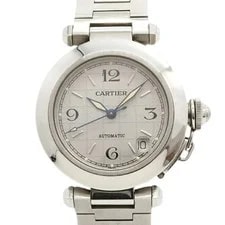 Cartier — Cartier Pasha C W31023M7 Silver Dial (' Size) GZl1jse8 — Watch — resale