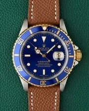 Rolex — Rolex Submariner Date Ref. 16613 Bluesy Two Tone 18k Gold & Steel 1991 — Watch — resale