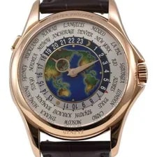 Patek Philippe — Patek Philippe - World Time Ref 5131R-001 New Version in Rose Gold — Watch — resale