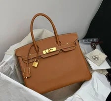 Hermès — Hermès Birkin 30 With -Tone Hardware Auth — Handbag — resale