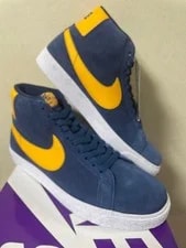 Nike SB — 10.0US Nike Sb Zoom Blazer Mid 864349-402 Dark — Sneaker — resale