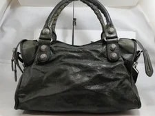 Balenciaga — Balenciaga G 173084 Giant City 2-Way Color With Mirror — Handbag — resale