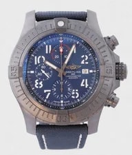 Breitling — Breitling Super Avenger Night Mission Black DLC Titantium Chrono 48mm - V13375 — Watch — resale
