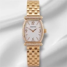 Audemars Piguet — Audemars Piguet 19mm Carnegie 18k YG White Dial Diamond Bezel — Watch — resale