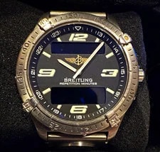 Breitling — Breitling Aerospace Repetition Minutes Quartz E65062 and UTC E61172 Module — Watch — resale