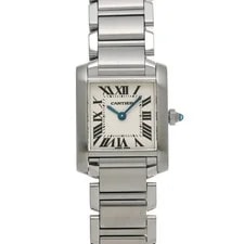 Cartier — Cartier Tank Francaise SM W51008Q3 Silver 732911 — Watch — resale