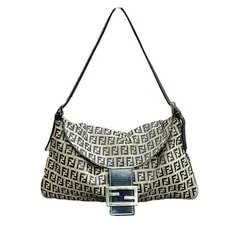 Fendi — Fendi Mamma Baguette Zuccino Auth Italy — Handbag — resale