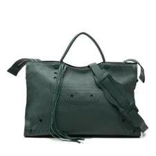 Balenciaga — Balenciaga Motocross City Satchel Dark — Handbag — resale