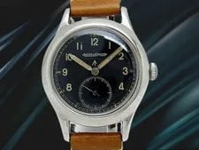 Jaeger-LeCoultre — Jaeger-LeCoultre Cal.479 SS 16 Jewels Black Dial Broad Arrow Manual 35mm — Watch — resale