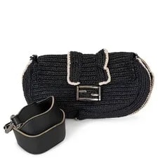 Fendi — 73453 Auth Fendi 2017 Baguette Wave Crossbody — Handbag — resale