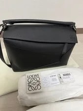 Loewe — Loewe Puzzle Large Grained Calf — Handbag — resale