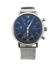 IWC — IWC Portofino Chronograph Stainless Steel IW391010 — Watch — resale
