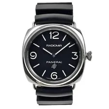 Panerai — Panerai Radiomir Base Logo PAM00753 Stainless 45mm Brown Manual W/ B&P — Watch — resale